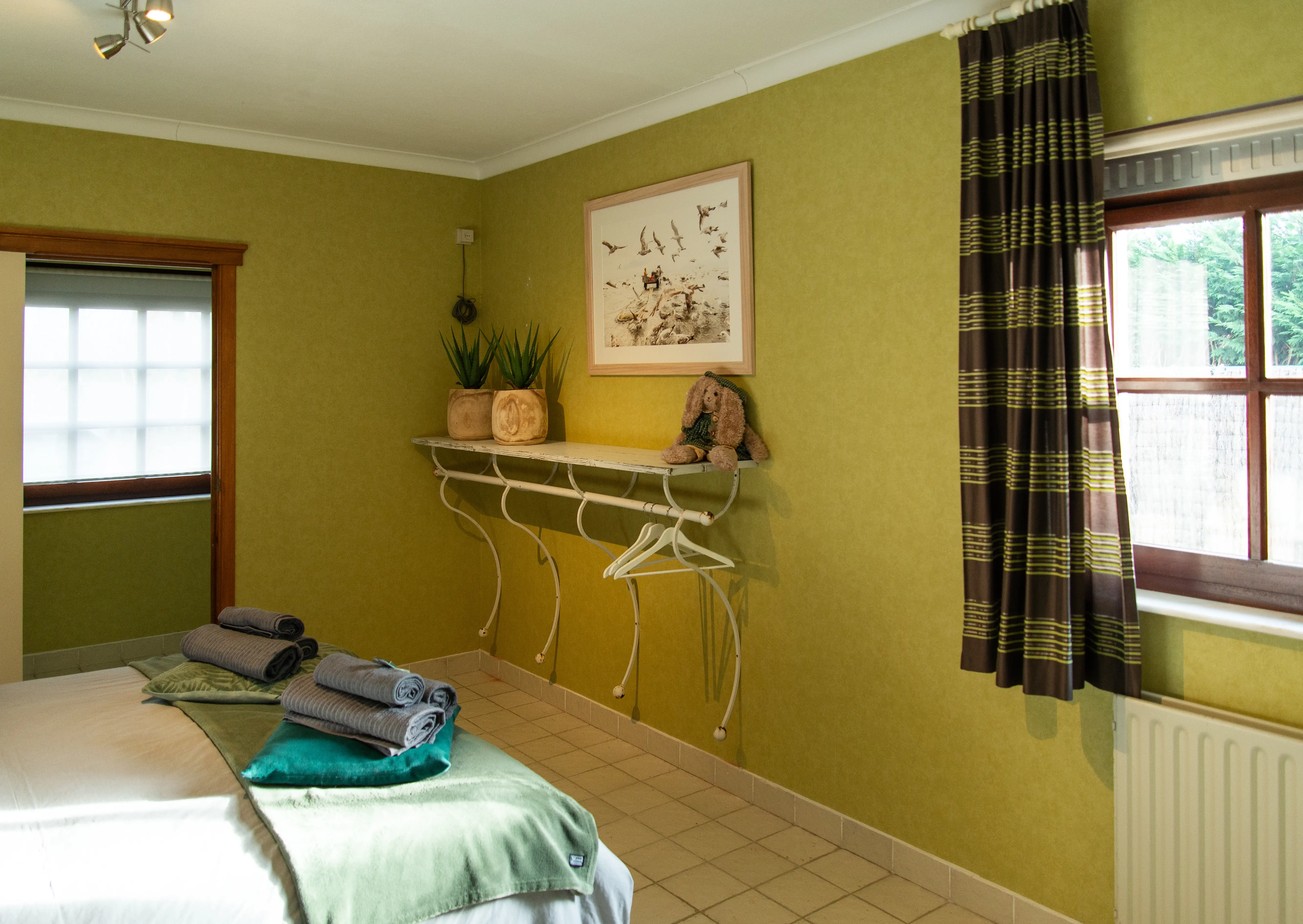 dubbelbed slaapkamer