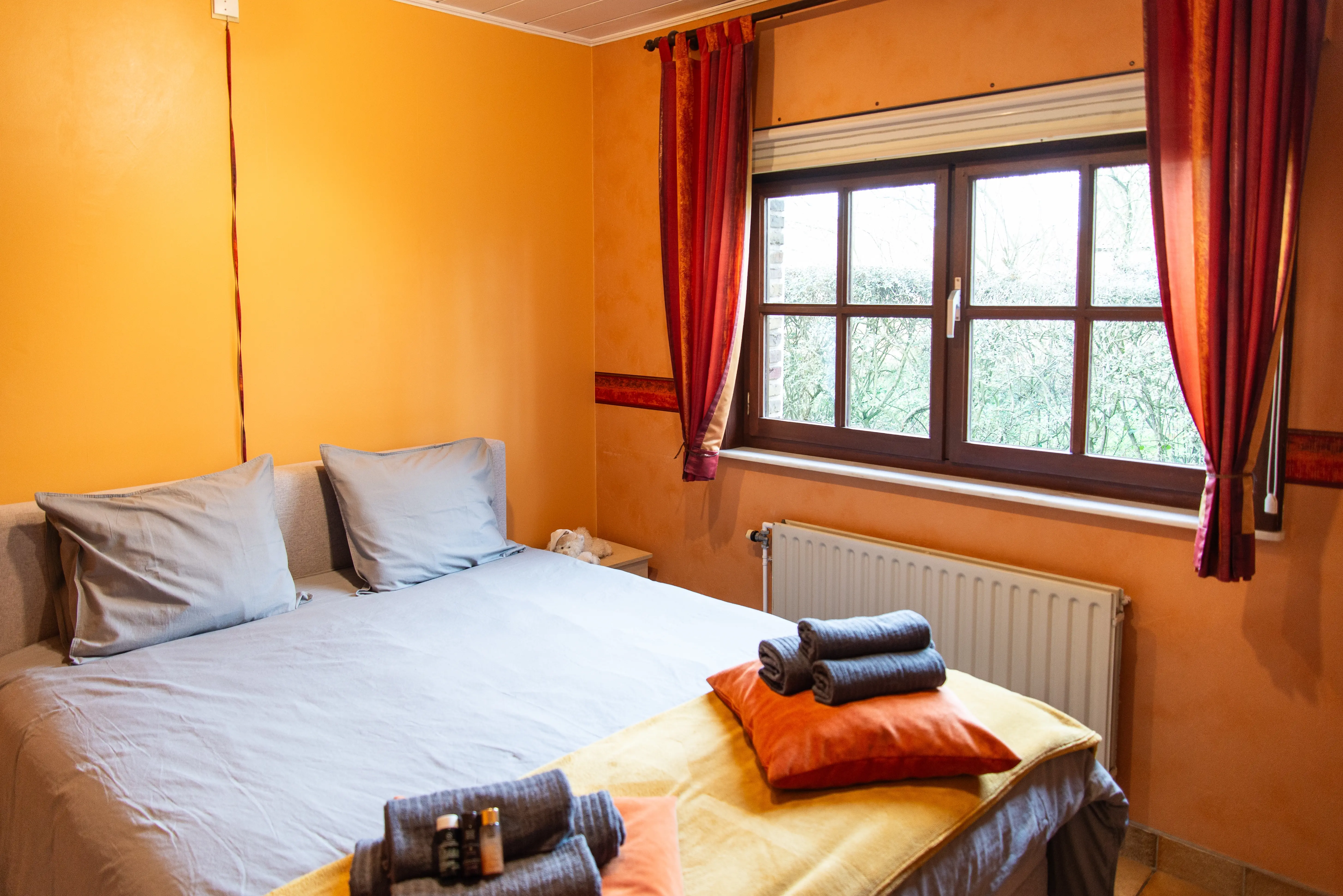 dubbelbed slaapkamer